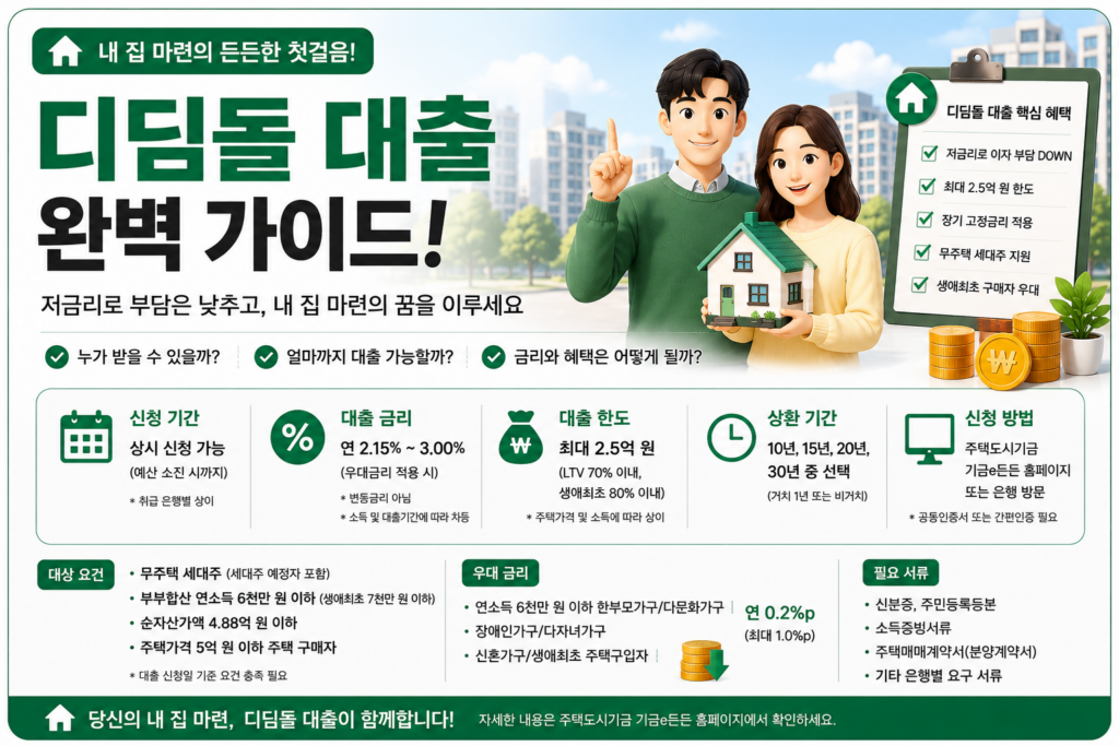 디딤돌 대출 설명